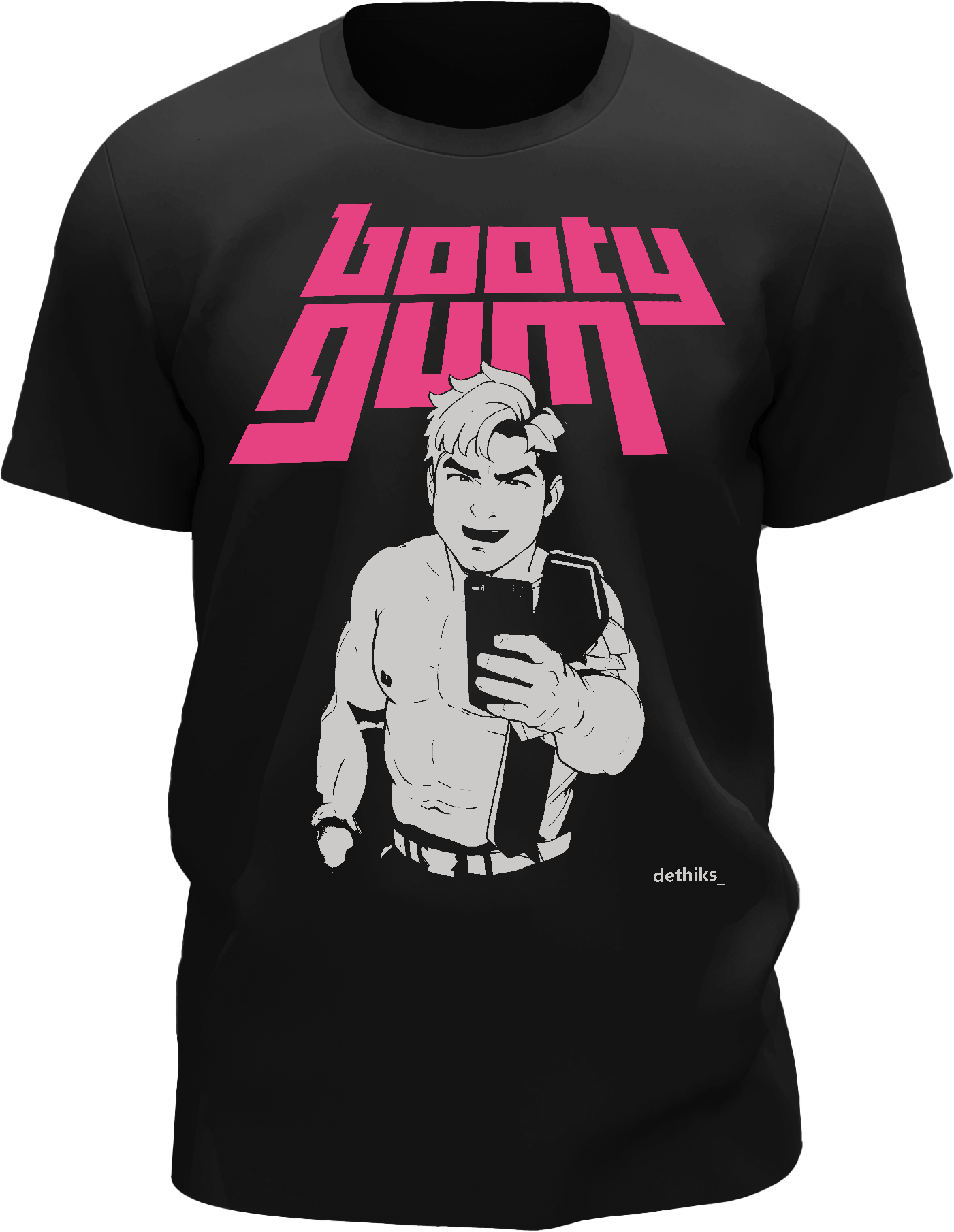 Booty Gum - Manga Unisex T-Shirt